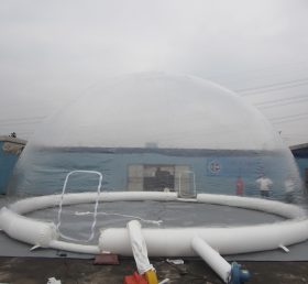 Tent1-523 Cort transparent de spumă cort de camping în aer liber