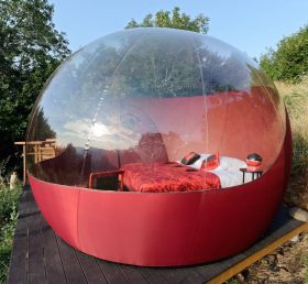 Tent1-5028 Cort cu bule roșii