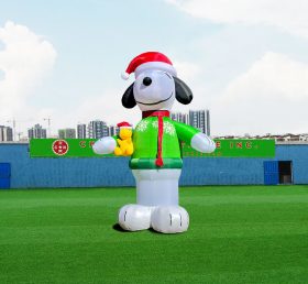 C1-209 Crăciun gonflabil Snoopy