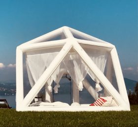 Tent1-5018 Casă transparentă cu bule gonflabilă pentru corturi gonflabile