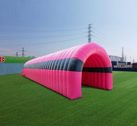 Tent1-4293 Cort tunel gonflabil roz