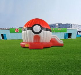 T2-4443 Castelul Pokémon Pokeball cu tobogane