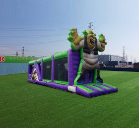 T7-1498 Shrek 3D-Hd obstacol gonflabil