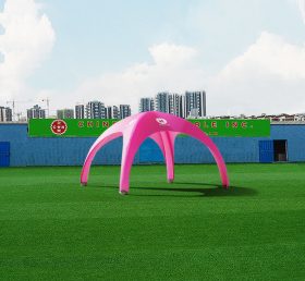 Tent1-4694 Cort de păianjen publicitar personalizat roz