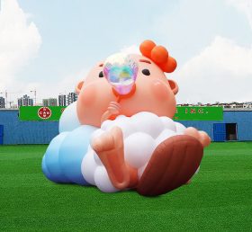 S4-748 Bubble Bubble Kid gonflabil din desene animate