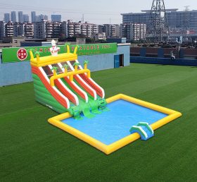 Pool2-829 Parc acvatic cu piscină tematică Ultraman